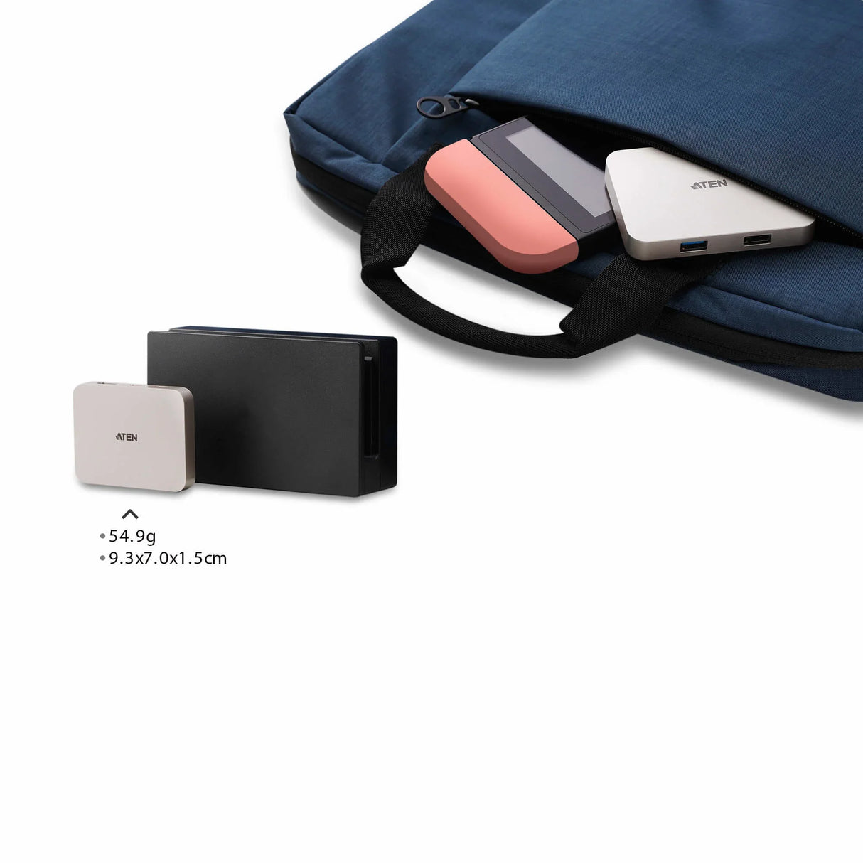 ATEN UH3235 – USB-C / 60W PD / HDMI / USB-A – Travel Hub
