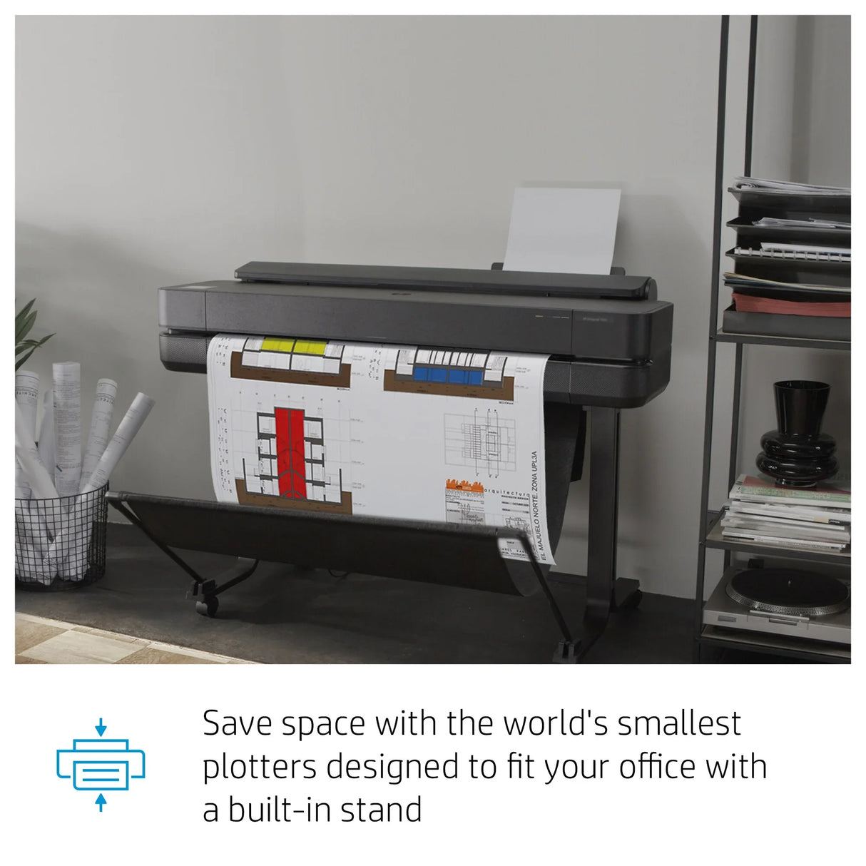 HP DESIGNJET T650 36-IN – Large Format Printer – Fast A1 Printing, Budget-Friendly