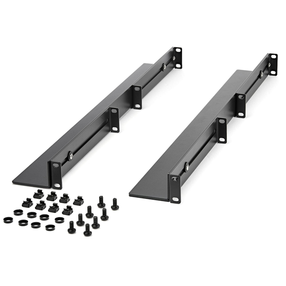 STARTECH 1U 19" Server Rack Rails - 24-36" Adjustable Depth - Universal 4 Post Rack Mount Rails - Network Equipment|Server|UPS Mounting Rail Kit HPE ProLiant Dell PowerEdge (UNIRAILS1UB) (UNIRAILS1UB)
