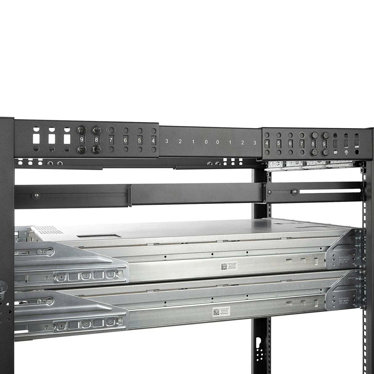 STARTECH 1U 19" Server Rack Rails - 24-36" Adjustable Depth - Universal 4 Post Rack Mount Rails - Network Equipment|Server|UPS Mounting Rail Kit HPE ProLiant Dell PowerEdge (UNIRAILS1UB) (UNIRAILS1UB)