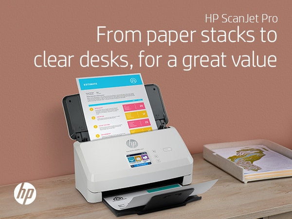 HP Scanjet Scanjet Pro N4000 snw1 Sheet-feed Scanner