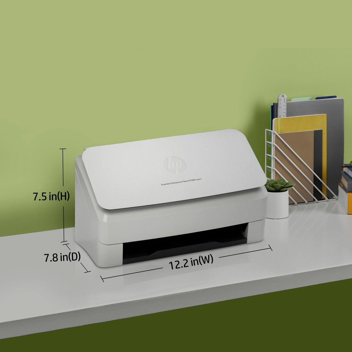 HP 90 - 264V | 50|60Hz | 2.8" Touch | 240 x 320pixels | 70dB | Ethernet | Wi-Fi | USB 3.0 | 43 - 350g|m² | 38W | 666MHz | 600 x 600dpi | CMOS CIS | 1GB (6FW10A)