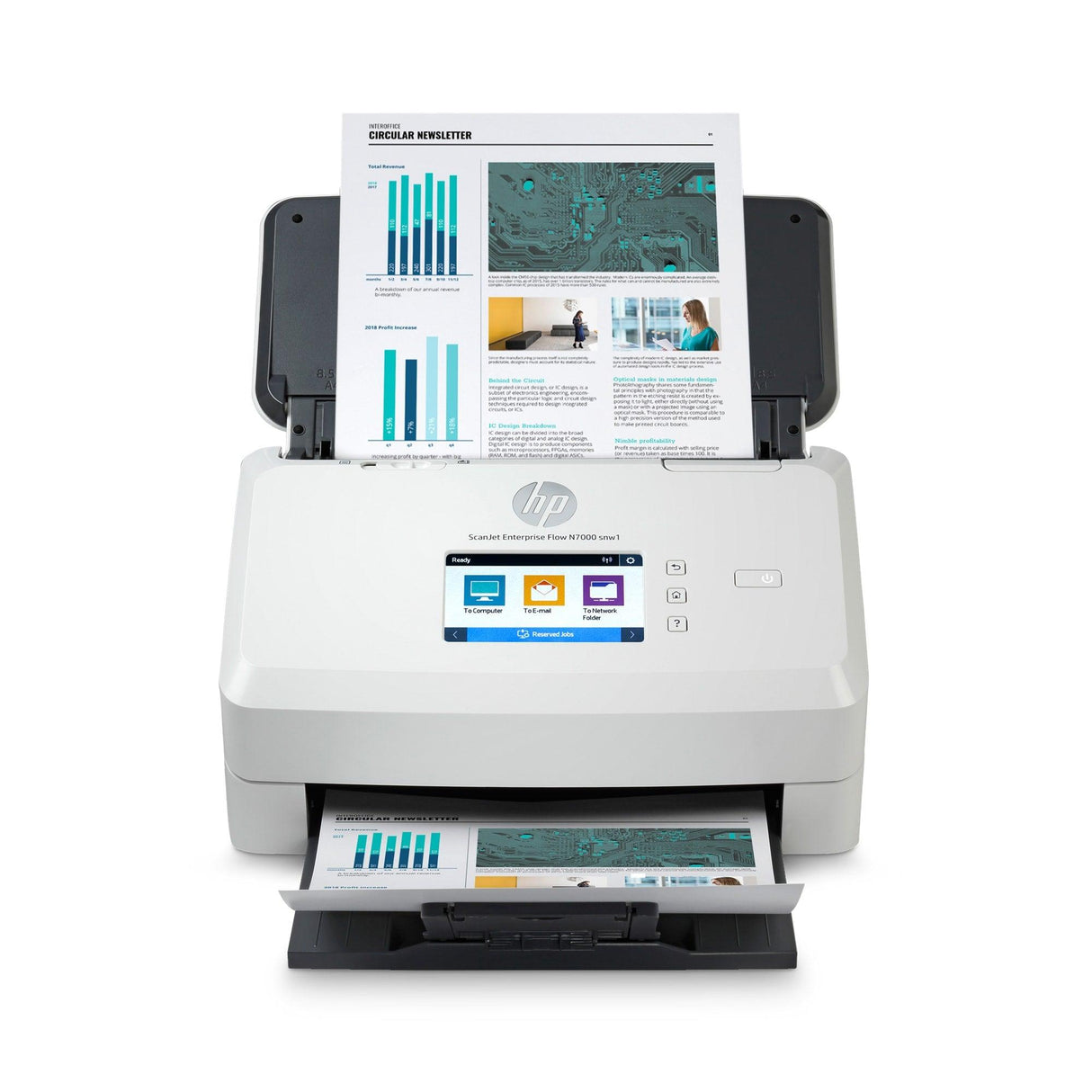 HP 90 - 264V | 50|60Hz | 2.8" Touch | 240 x 320pixels | 70dB | Ethernet | Wi-Fi | USB 3.0 | 43 - 350g|m² | 38W | 666MHz | 600 x 600dpi | CMOS CIS | 1GB (6FW10A)