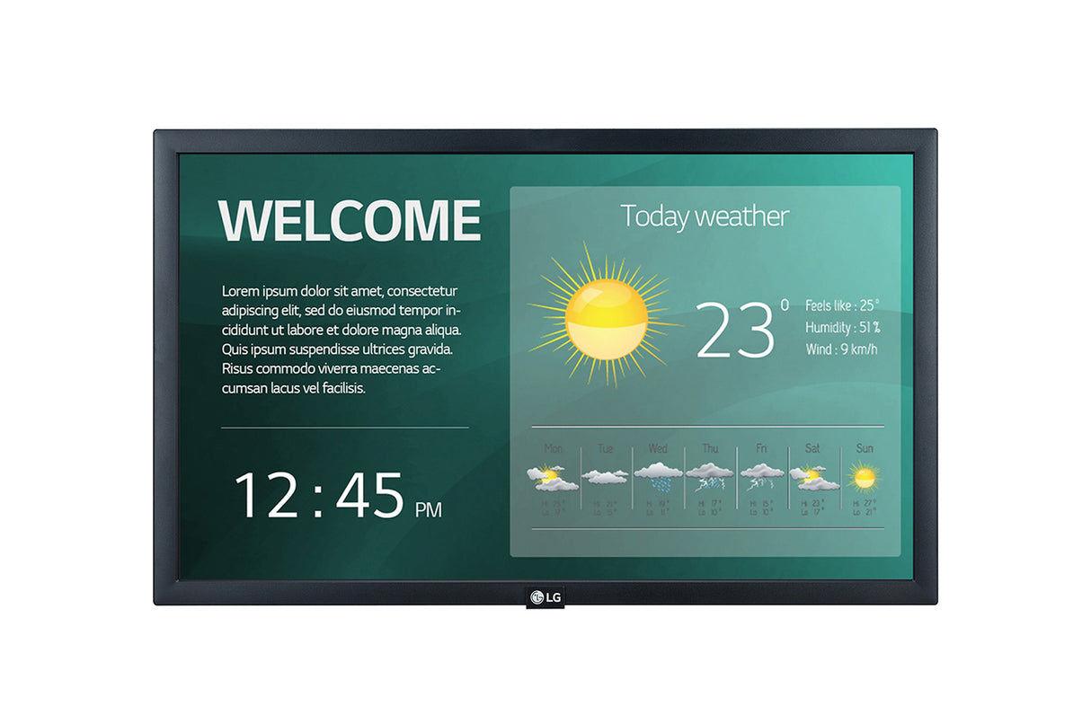 LG 22SM3G-B Full HD Signage Display (21.5")