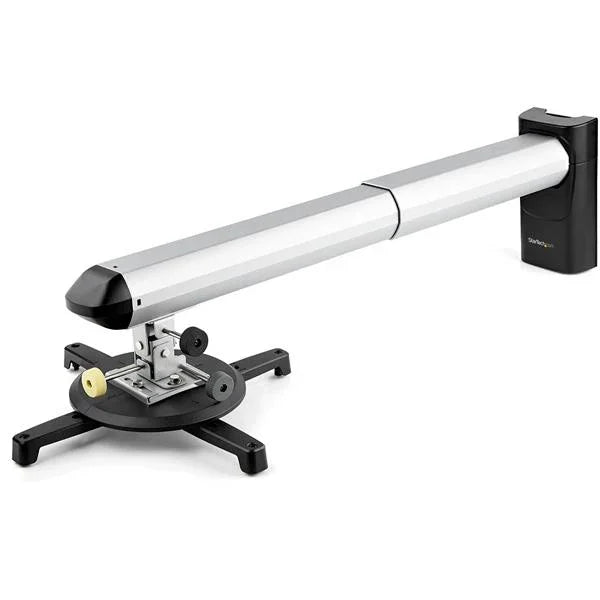 STARTECH Universal Projector Wall Mount - Projector Mount supports Short & Ultra Short Throw Projectors up to 33lb (15kg) - Tilt|Swivel|Rotate - Adjustable 16.5" to 27.7" from Wall (PROJWALLMNT) (PROJWALLMNT)