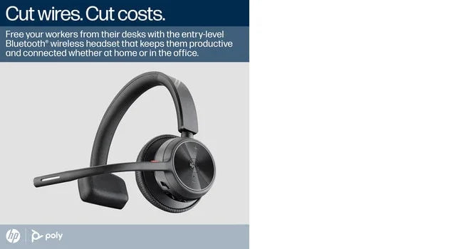 POLY Voyager 4310 – Bluetooth / Mono / Office / UC – Headset