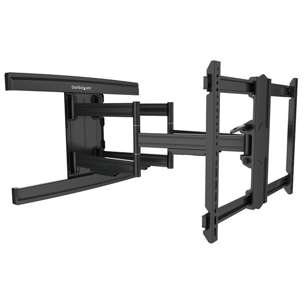 STARTECH TV Wall Mount supports up to 100" VESA Displays - Low Profile Full Motion TV Wall Mount for Large Displays - Heavy Duty Adjustable Tilt|Swivel Articulating Arm Bracket (FPWARTS2) (FPWARTS2)