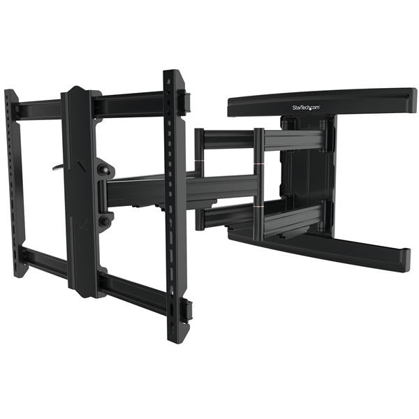 STARTECH TV Wall Mount supports up to 100" VESA Displays - Low Profile Full Motion TV Wall Mount for Large Displays - Heavy Duty Adjustable Tilt|Swivel Articulating Arm Bracket (FPWARTS2) (FPWARTS2)
