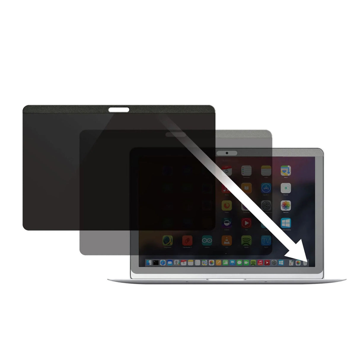 STARTECH PRIVSCNMAC13 – 13" / 16:10 / 2-Way Privacy – Laptop Magnetic Privacy Filter with Blue Light Reduction