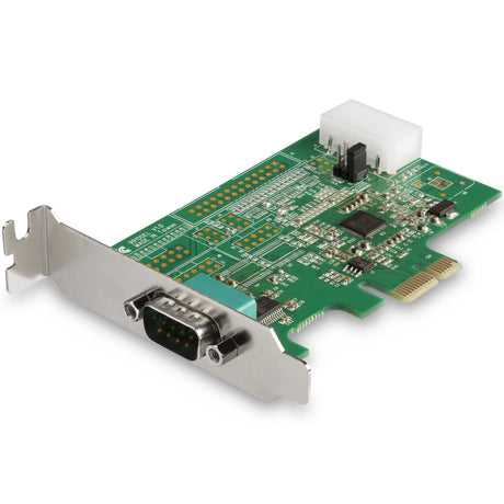 STARTECH 4-port PCI Express RS232 Serial Adapter Card - PCIe RS232 Serial Host Controller Card - PCIe to Serial DB9 Card - 16950 UART - Expansion Card | Windows & Linux (PEX4S953) (PEX4S953) STARTECH