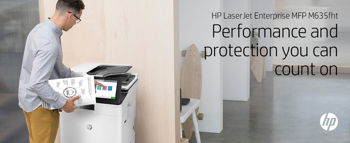 HP LaserJet Enterprise M635fht Multifunction Printer