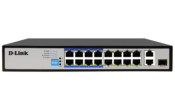 D-LINK DES-F1018P-E Network Switch