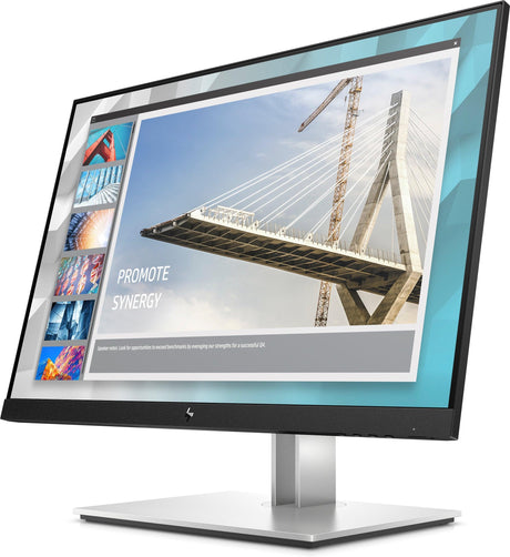 HP E-Series E24i G4 computer monitor (24") WUXGA Black, Silver
