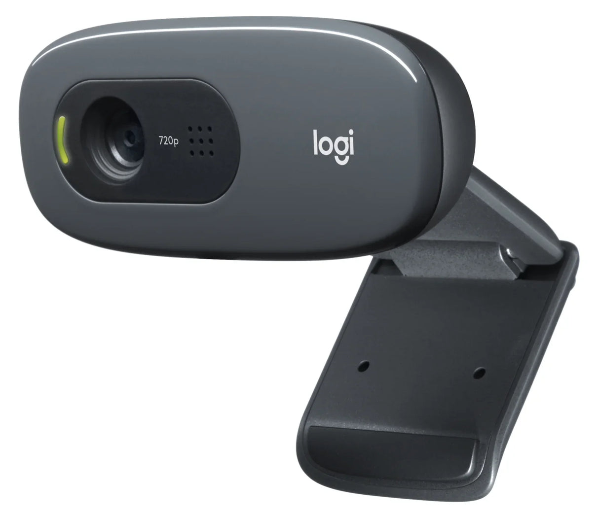 LOGITECH C270 – 720p / 30fps / USB-A – Home Webcam with Light Correction & Noise-Cancelling Mic