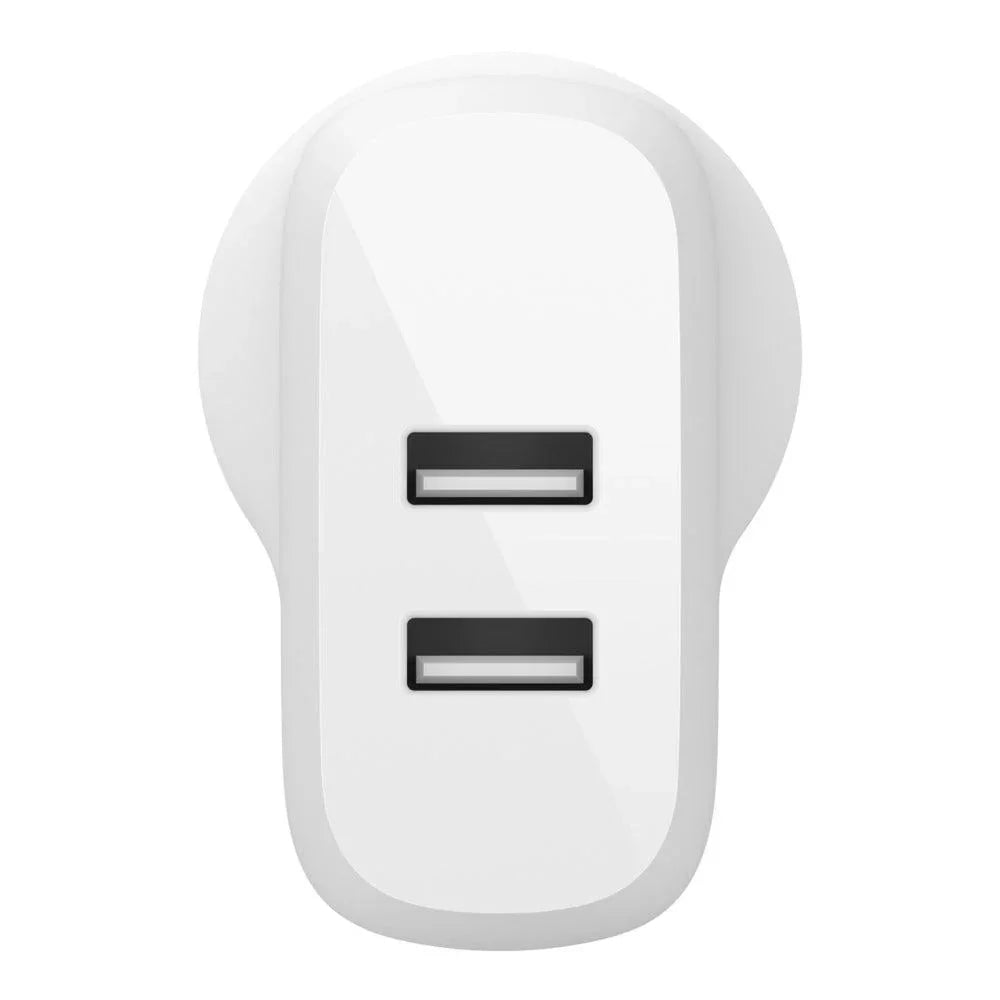 BELKIN BOOST↑CHARGE – 24W / 2x USB-A / Fast Charging – Wall Charger