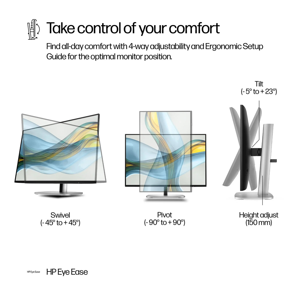 HP 524pn Monitor – 24" / WUXGA / IPS / 60Hz – Business Monitor