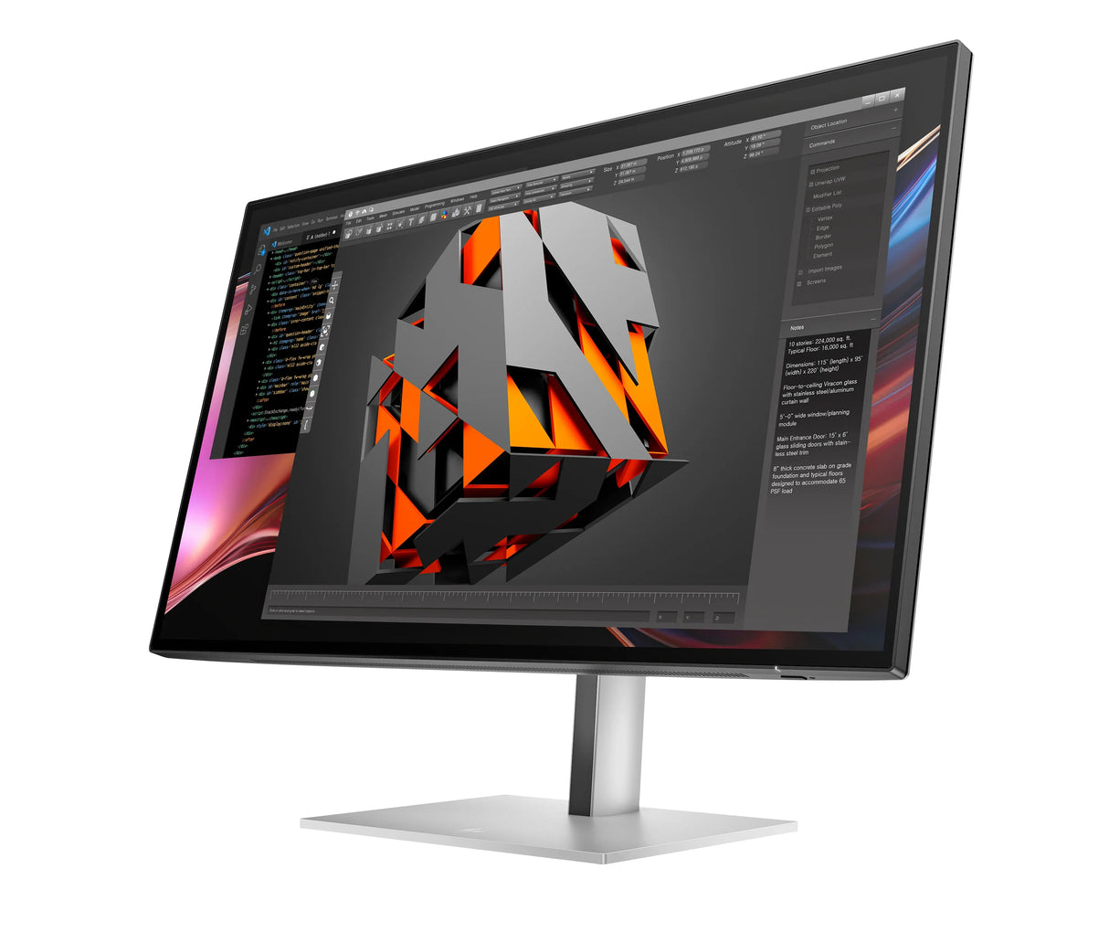 HP 727PU Monitor – 27" / QHD / IPS / 120Hz – Business Monitor