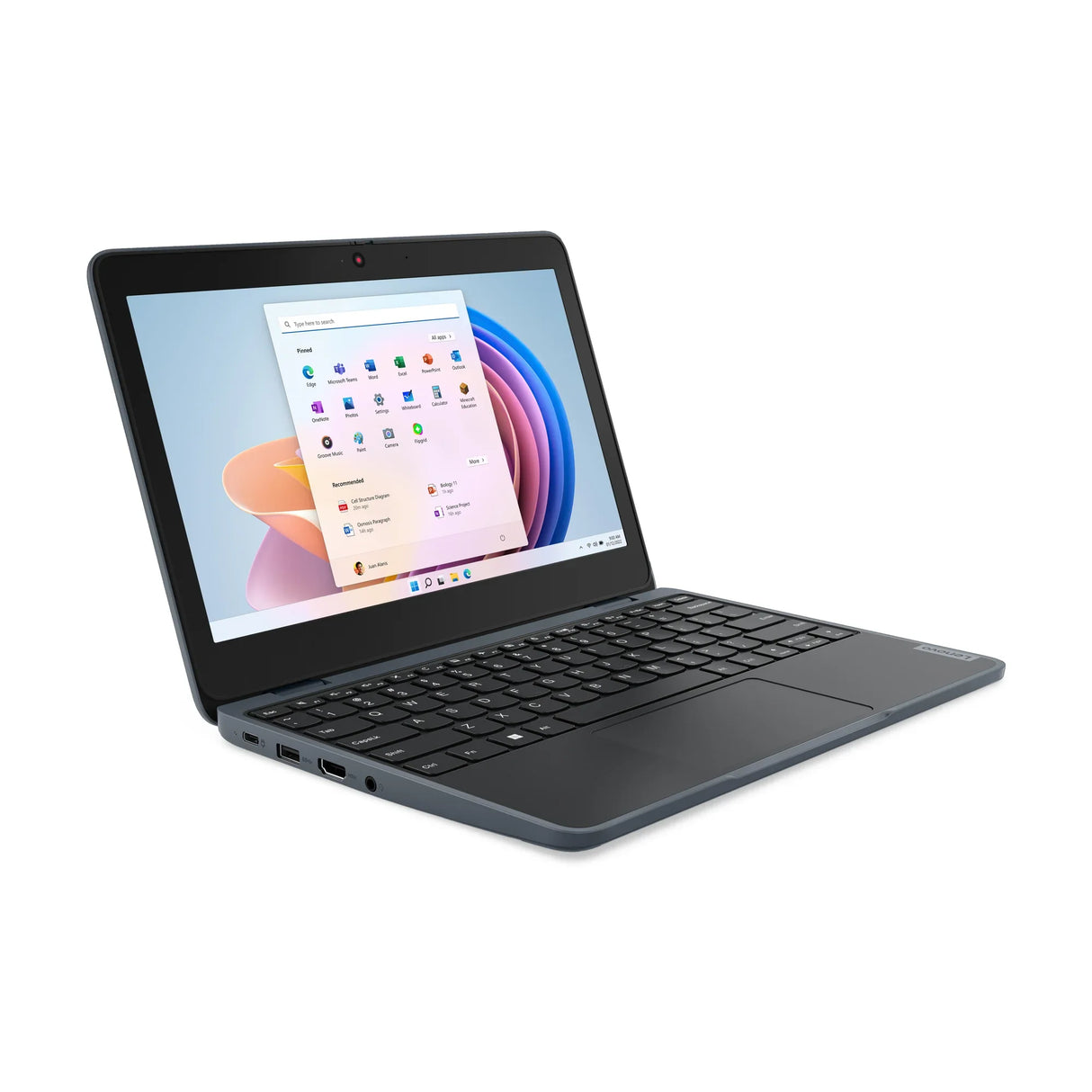 Lenovo 100w Gen 4 Laptop – Intel N100 / 4GB LPDDR5 / 128GB SSD / Intel UHD Graphics – Sustainable Business Laptop