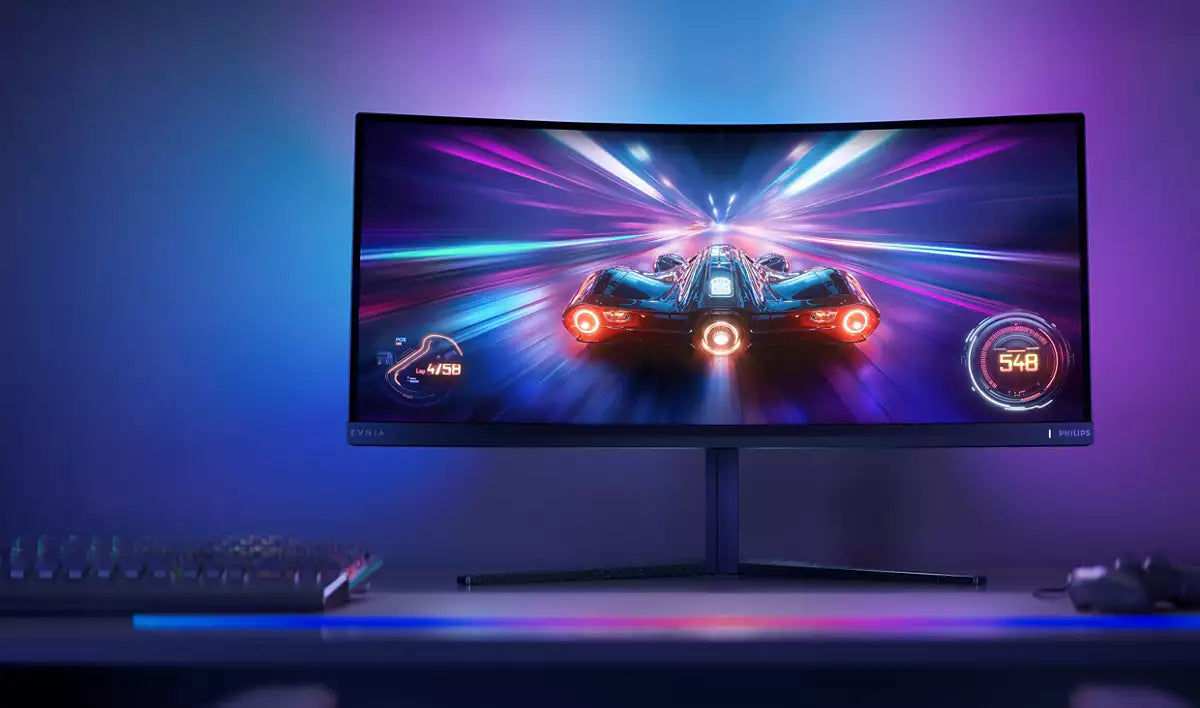 PHILIPS 34M2C6500 Monitor – 34" / WQHD / OLED / 175Hz – Gaming Monitor