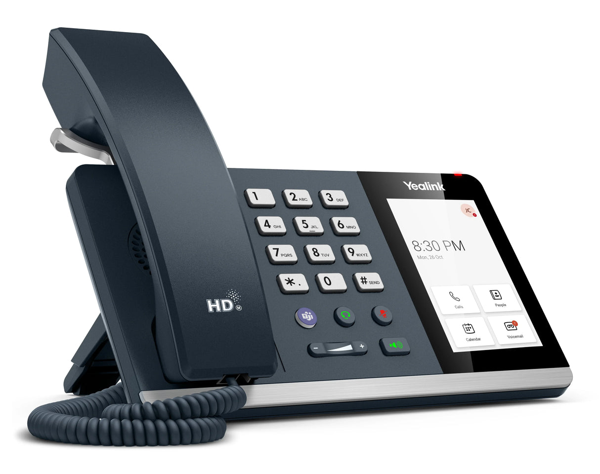 YEALINK MP54 E2 – 4-Line / Touchscreen / PoE, GbE, Wi-Fi, BT – Microsoft Teams IP Phone