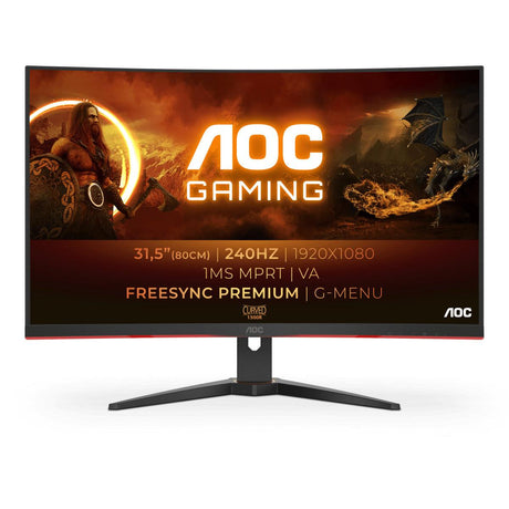 AOC G2 computer monitor (31.5") Full HD LED Black