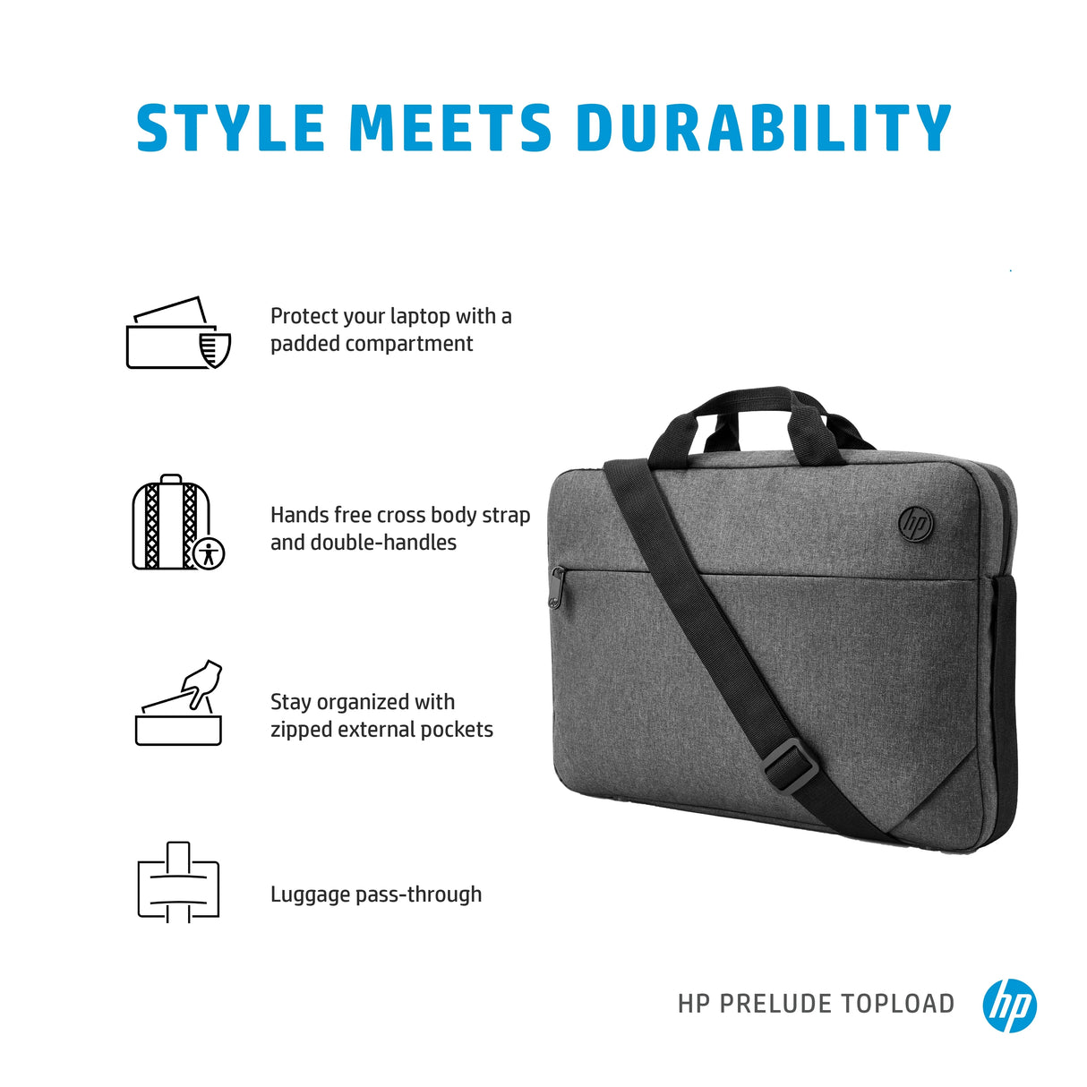 HP PRELUDE – Laptop Case / 15.6" / Padded Compartment – Laptop Cases