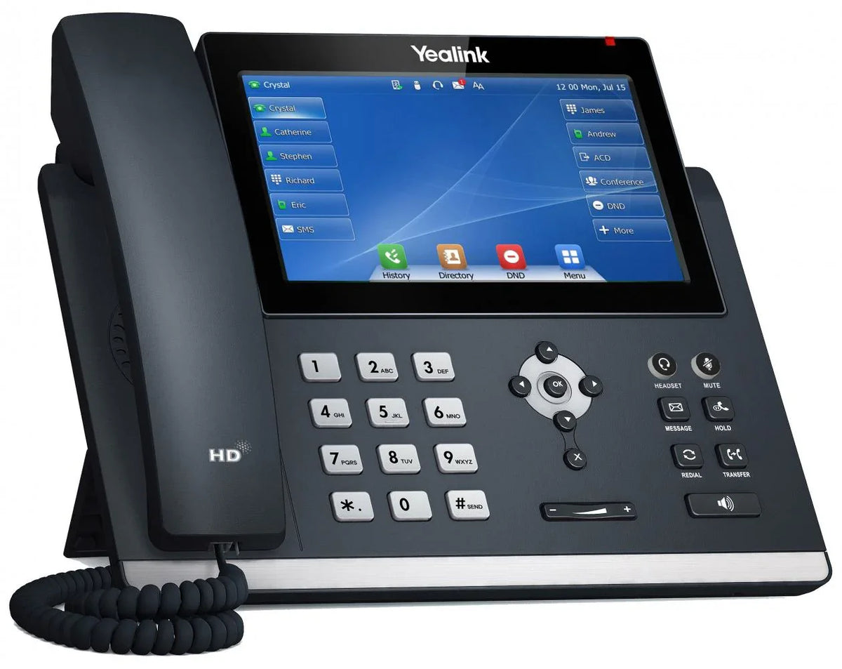YEALINK 7" 800 x 480 LED | AC 100~240V| DC 5V|2A (SIP-T48U)
