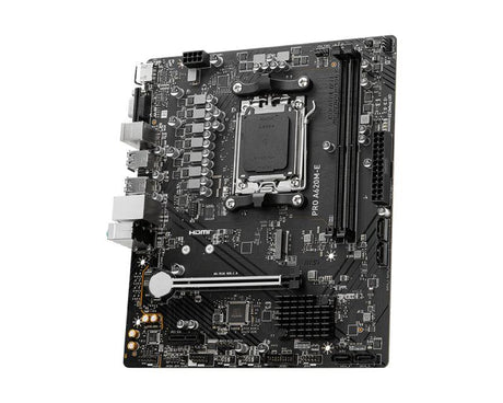 MSI AMD A620 | Socket AM5 | DDR5 2.1 | VGA | PCI-E x16 | PCI-E x1 | M.2 | RTL8111H Gigabit LAN (PRO A620M-E) MSI