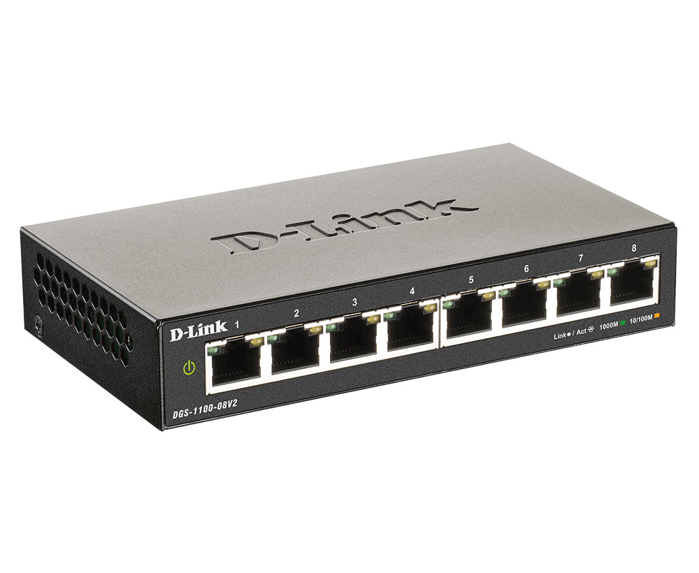 D-LINK DGS-1100-08V2 Network Switch