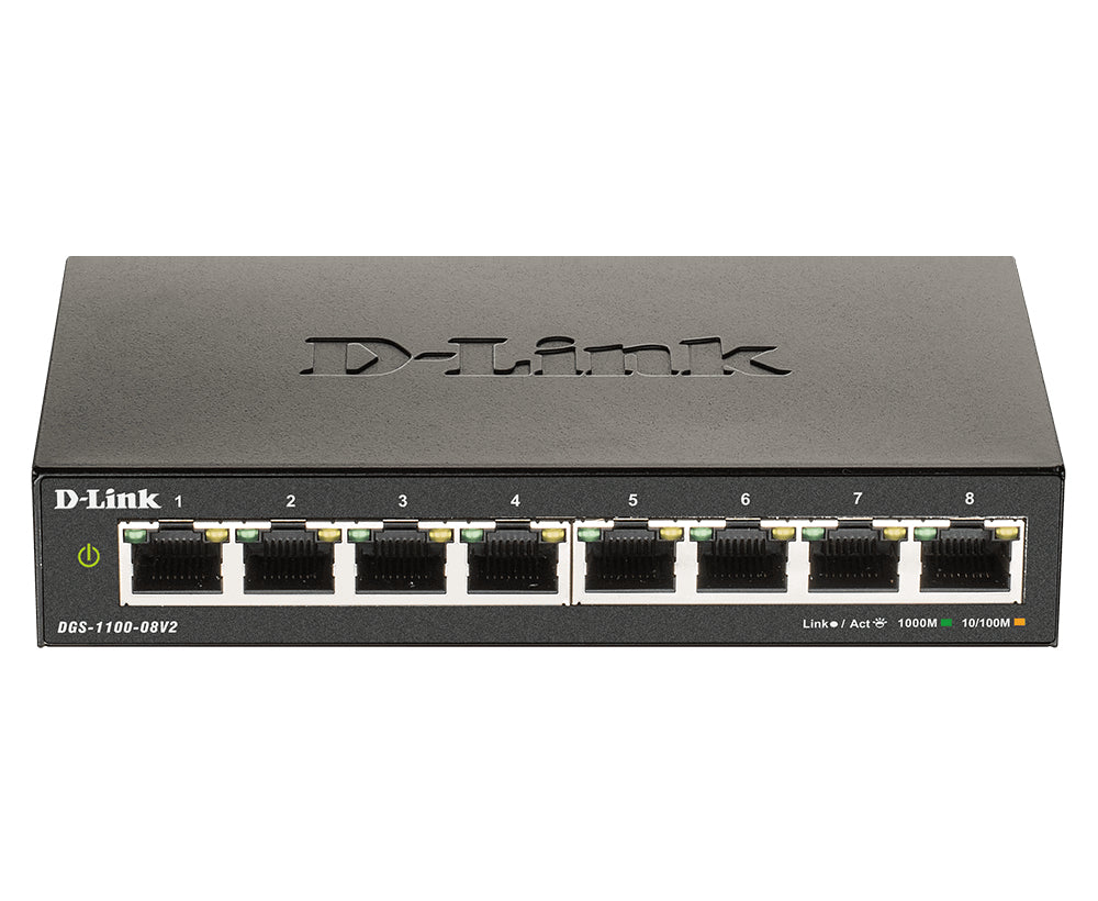 D-LINK DGS-1100-08V2 Network Switch