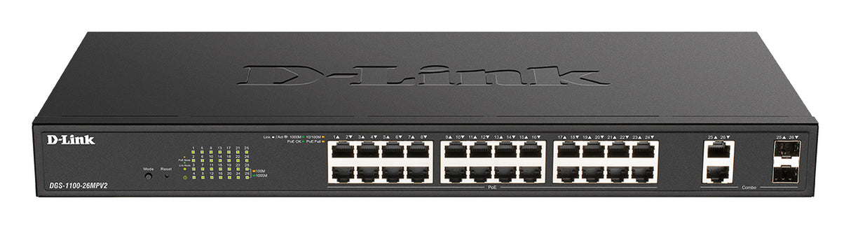 D-LINK DGS-1100-26MPV2 Network Switch