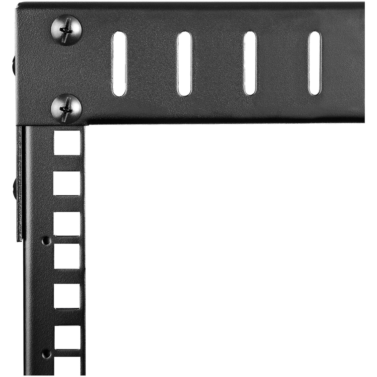 STARTECH 8U 19" Wall Mount Network Rack - Adjustable Depth 12-20" 2 Post Open Frame Server Room Rack for AV|Data| IT Communication|Computer Equipment|Switch w|Cage Nuts & Screws (RK812WALLOA) (RK812WALLOA)