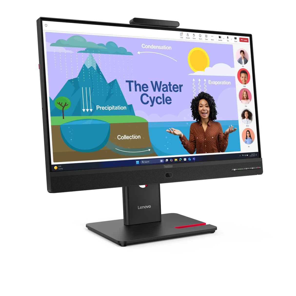 Lenovo ThinkVision Monitor – 23.8" / Full HD / IPS / 120Hz – Business Monitor