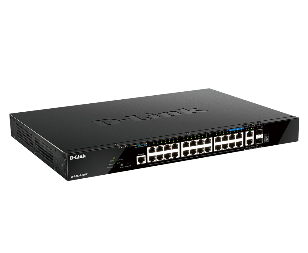 D-LINK DGS-1520-28MP Network Switch