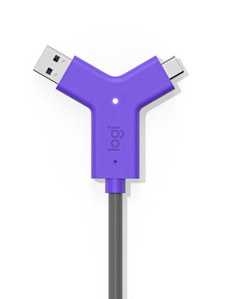 LOGITECH USB A | USB C | 2x HDMI | USB A | 2x USB A 2.0 | USB 3.0 | 164 x 90 x 27.4 mm (952-000011) LOGITECH