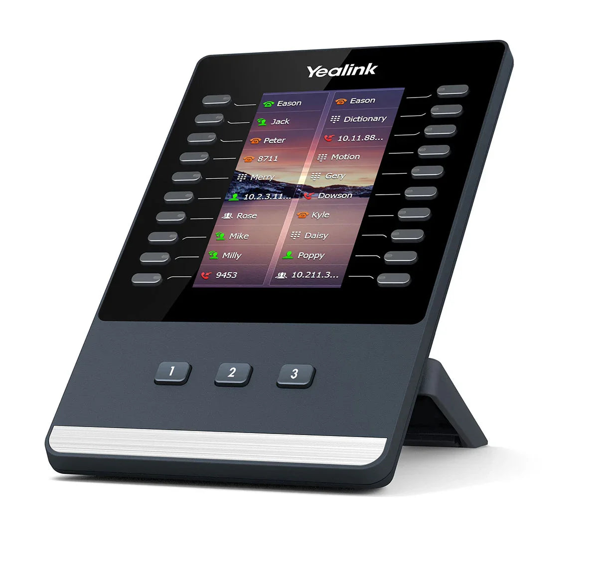 YEALINK 4.3" | 272 x 480 | LCD | 20 keys | USB (EXP43)