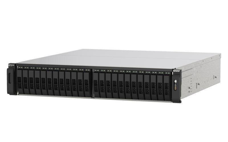 QNAP 24 x 2.5" | AMD EPYC 7302P | 128 GB RDIMM DDR4 ECC | 5GB Flash | 2 x 1100W | 100-240V | 15.2 kg (TS-H2490FU-7302P-128G)