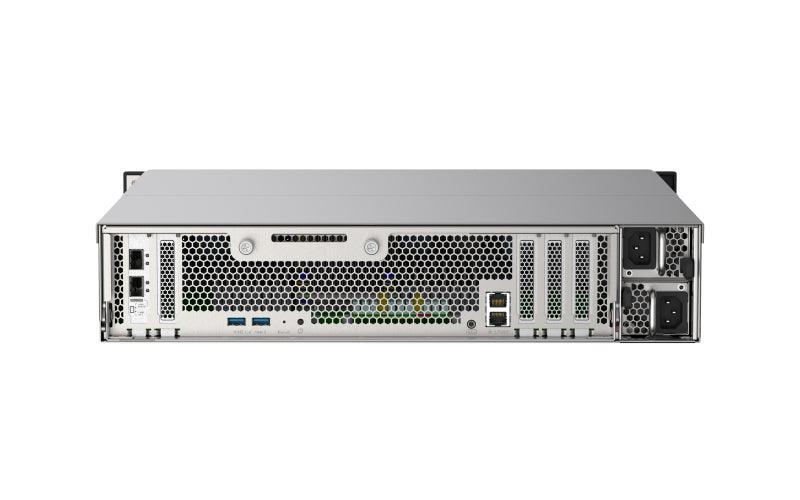 QNAP 24 x 2.5" | AMD EPYC 7302P | 128 GB RDIMM DDR4 ECC | 5GB Flash | 2 x 1100W | 100-240V | 15.2 kg (TS-H2490FU-7302P-128G)