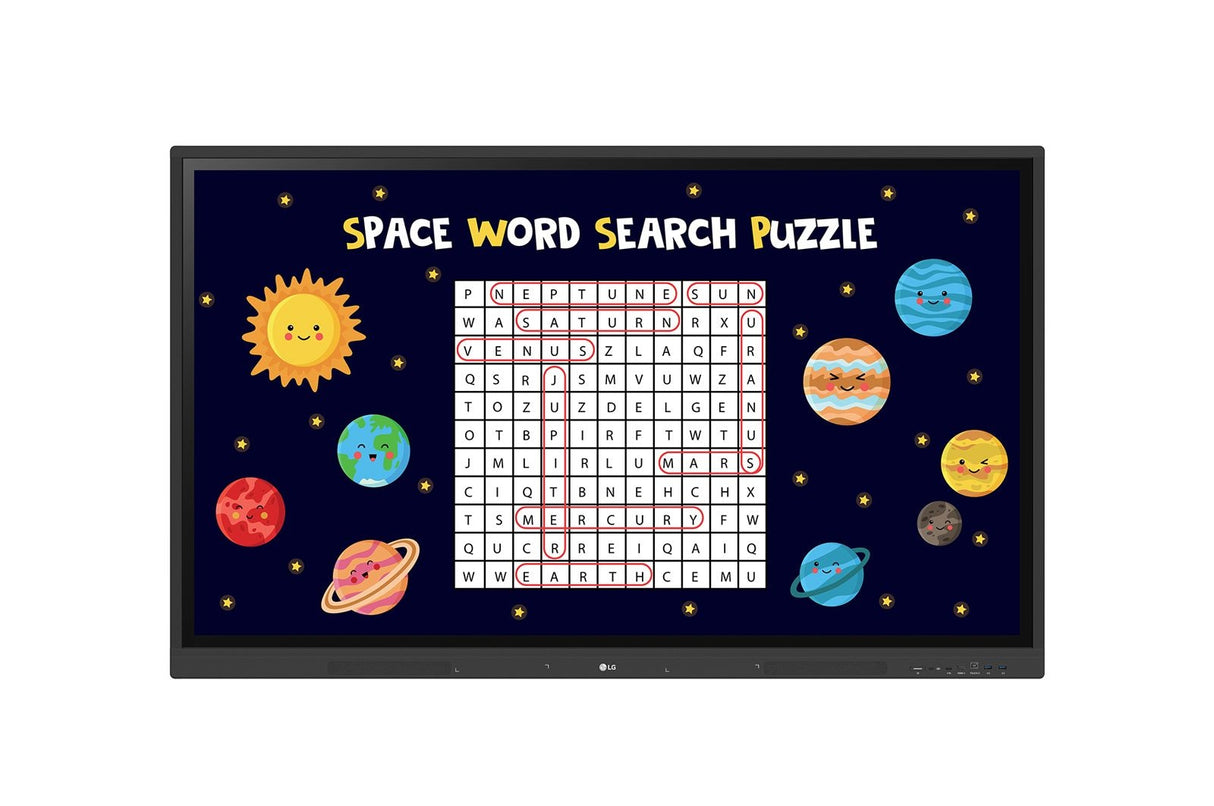 LG INTERACTIVE DISPLAY (TR3DK) 86" UHD, 390NITS, ANDROID 8.0, WIFI, HDMI, USB, 16/7, 3YR