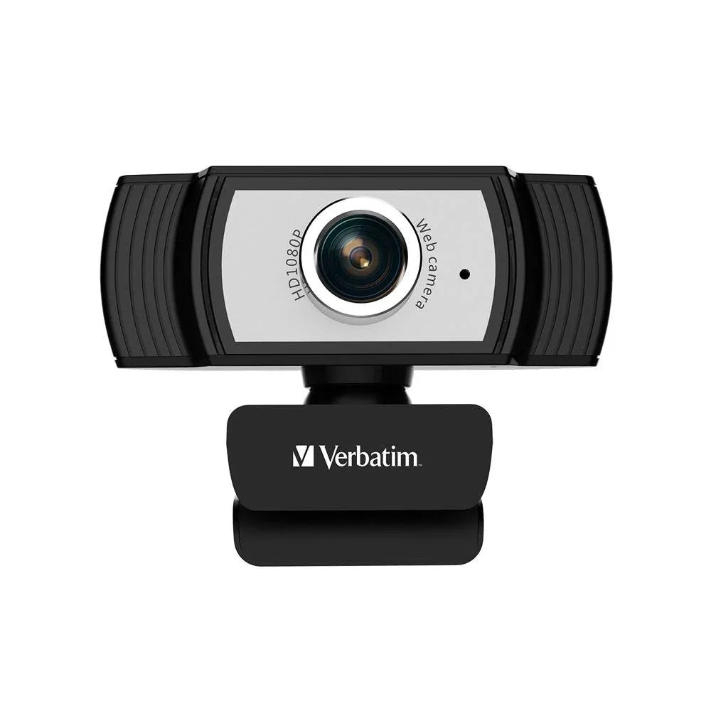 VERBATIM 66614 – 1080p / 30fps / USB-A – Conference Webcam with Autofocus & Light Correction