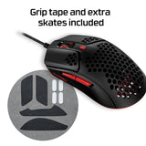 HP HyperX Pulsefire Haste - Gaming Mouse (Black-Red) (4P5E3AA) HP