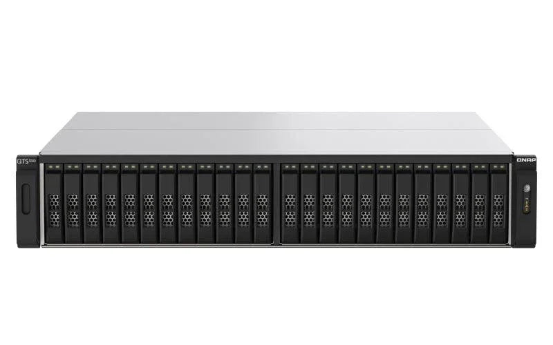 QNAP 24 x 2.5" | AMD EPYC 7302P | 256 GB RDIMM DDR4 ECC | 5GB Flash | 2 x 1100W | 100-240V | 15.2 kg (TS-H2490FU-7302P-256G)