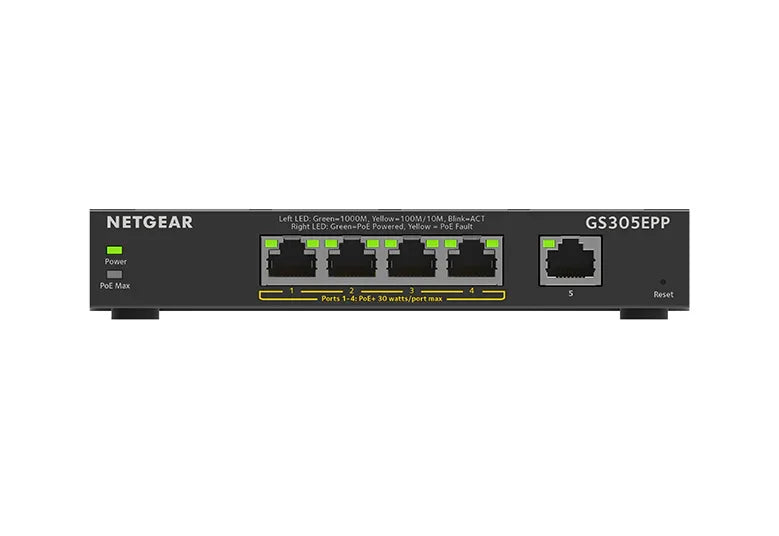 NETGEAR GS305EPP Network Switch