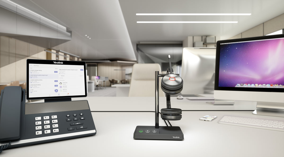 YEALINK WH62 Dual UC-DECT Wireless headset (1308006)