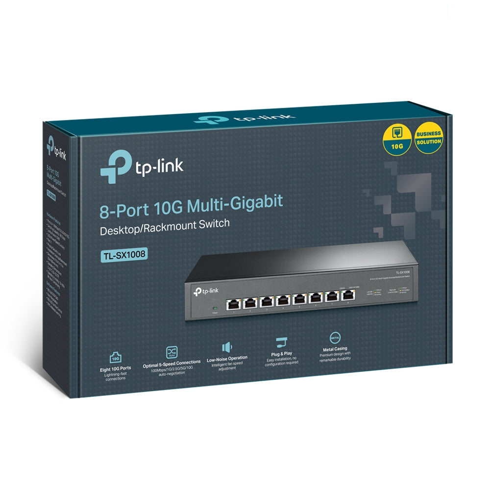 TP-LINK 10G Desktop/Rackmount Network Switch