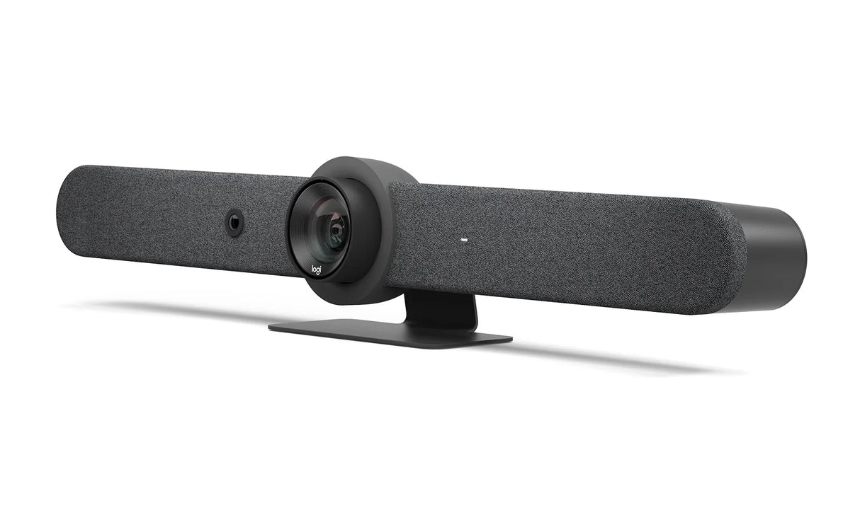 LOGITECH Tap Rally Bar Bundle – 4K Ultra HD / 90° Standard / Touch Controller Included – Zoom Certified Video Conferencing System