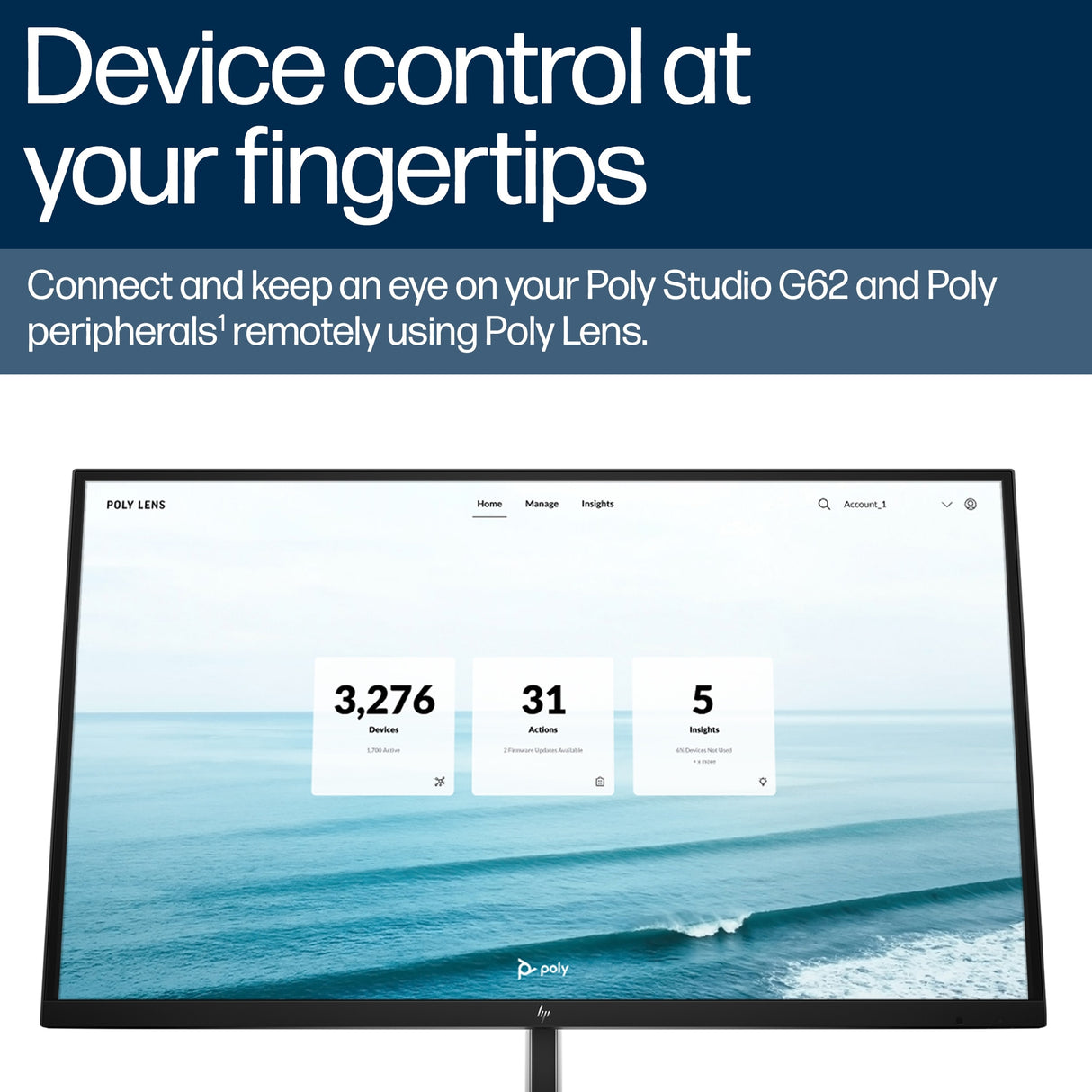 POLY Studio G62 Personal Video Conferencing System