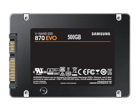 SAMSUNG 500 GB | SATA III | 2.5" | V-NAND 3bit MLC (MZ-77E500BW)