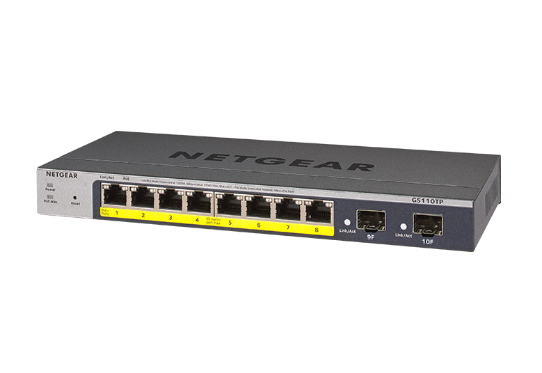 NETGEAR GS110TP Network Switch 128MB