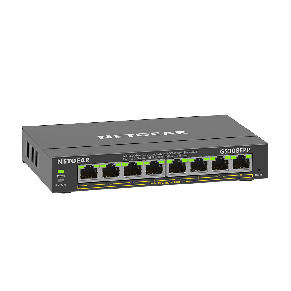 NETGEAR GS308EPP Network Switch